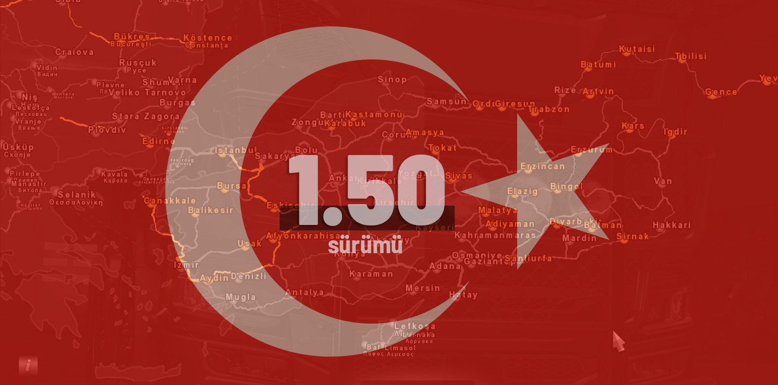 ETS 2 – 2K24 Türkiye Haritası Modu – 1.50