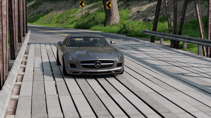 BeamNG Drive – Mercedes SLS Modu