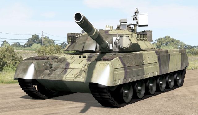 BeamNG Drive – T-80UD Tank Modu