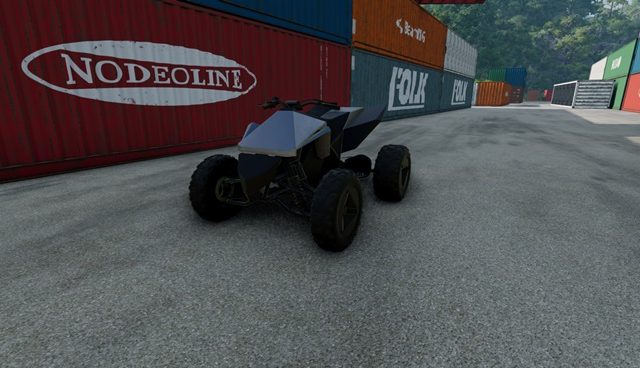 BeamNG Drive – Tesla Cyberquad Modu