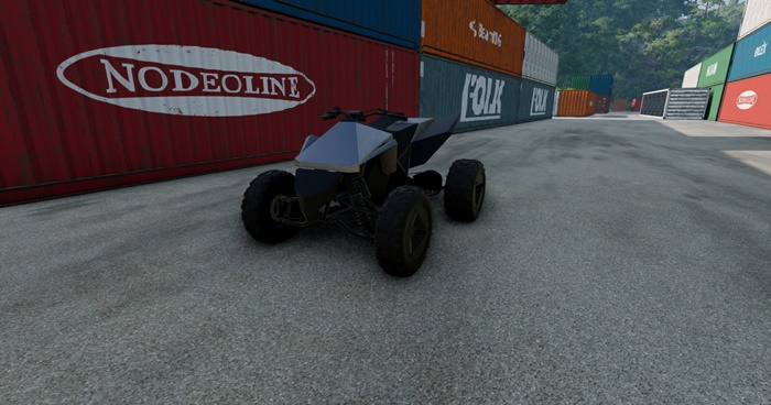 BeamNG Drive – Tesla Cyberquad Modu