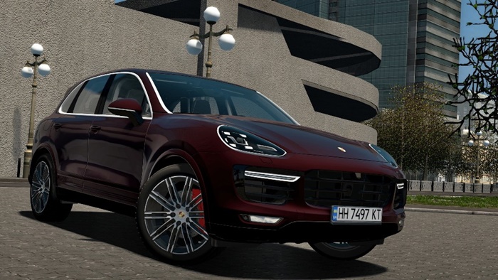 City Car Driving 1.5.9.2 – Porsche Cayenne Turbo S 2016 Modu