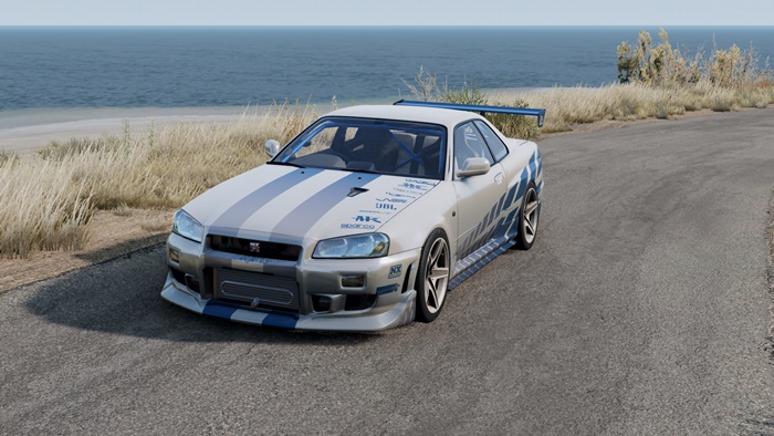 BeamNG Drive – Nissan GTR R34 Modu