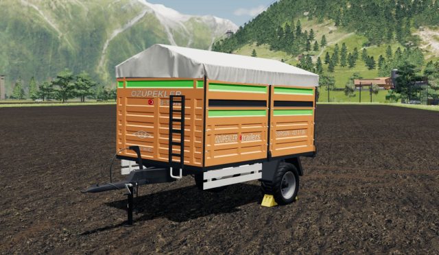 FS 19 – Lizard Özüpekler 8 Tonluk Römork V1.0 Modu