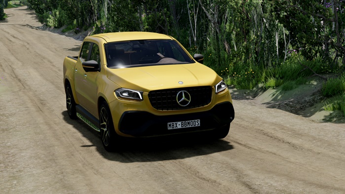 BeamNG Drive – Mercedes Benz X-Class Pickup Modu