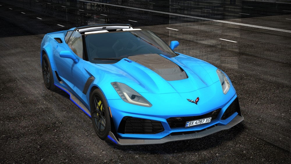 City Car Driving 1.5.9.2 – Chevrolet Corvette ZR1 2019 Modu