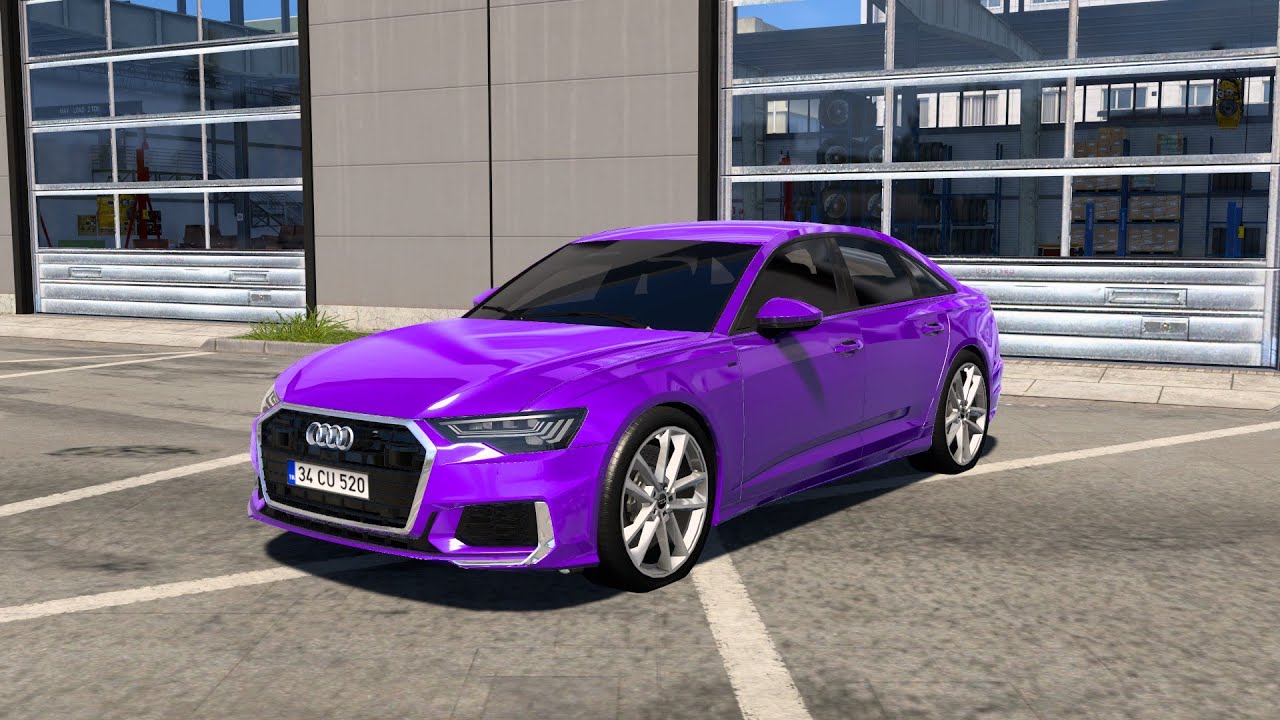 ETS 2 – Audi A6 55 TFSI 2020 V2.6 Modu – 1.50