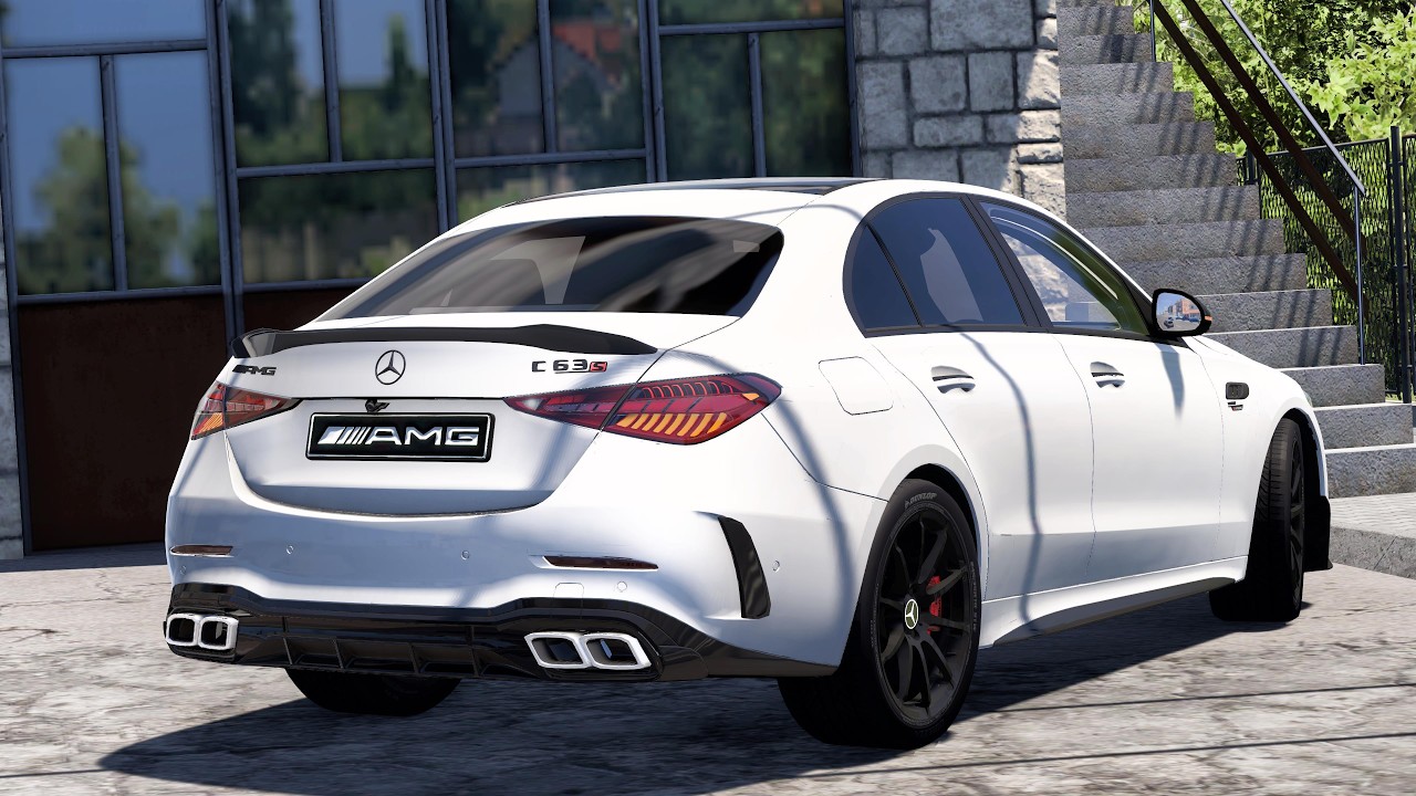 ETS 2 – Mercedes AMG C63 S E Performance 2024 V1.1 Modu – 1.50