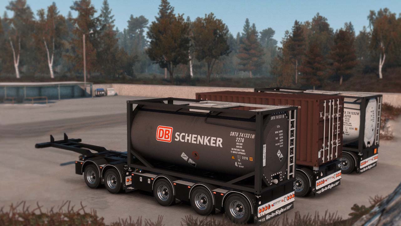 ETS 2 – European Trailer Pack Fix V2.1 Modu – 1.51