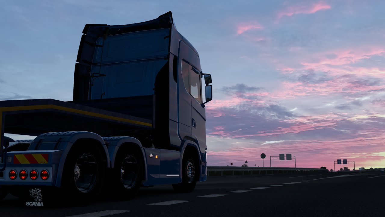 ETS 2 – Sunset3d Işık Grafiği Modu – 1.50