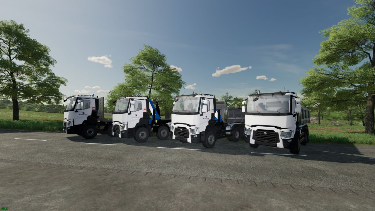 FS 22 – Renault C480 Public Works Pack V2.0 Modu