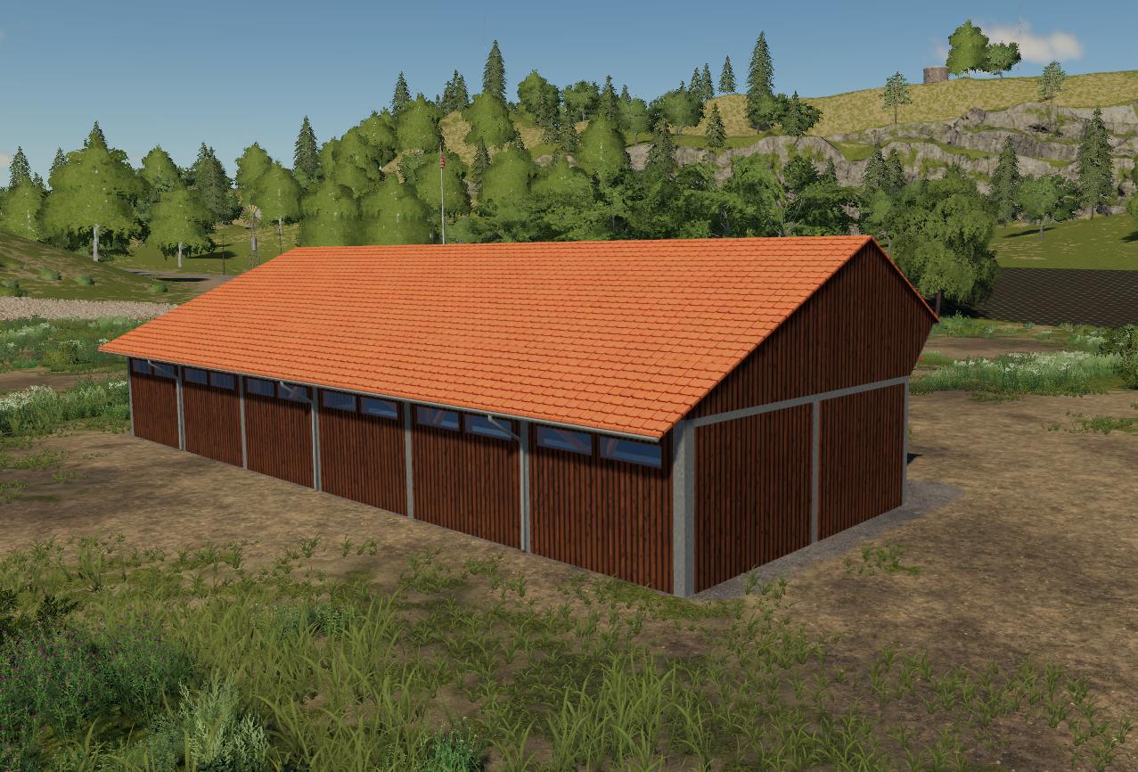 FS 19 – Kapalı Ahşap Kulübe V1.0 Modu