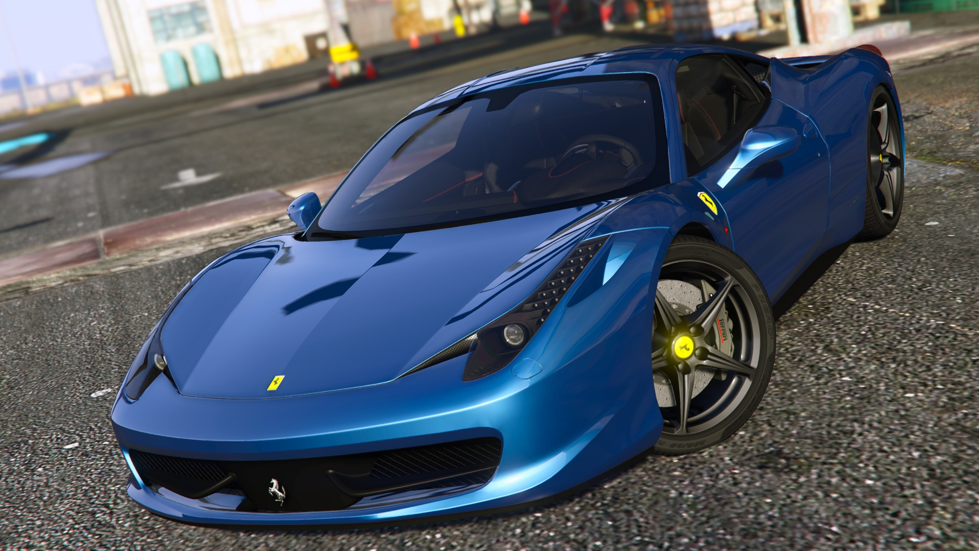 GTA 5 –  Ferrari 458 Italia Autovista V4.0 Modu [Replace | Tuning | Template]