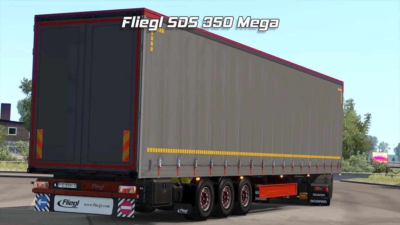 ETS 2 – Fliegl SDS 350 Mega Trailer V2.7.3 Modu – 1.51