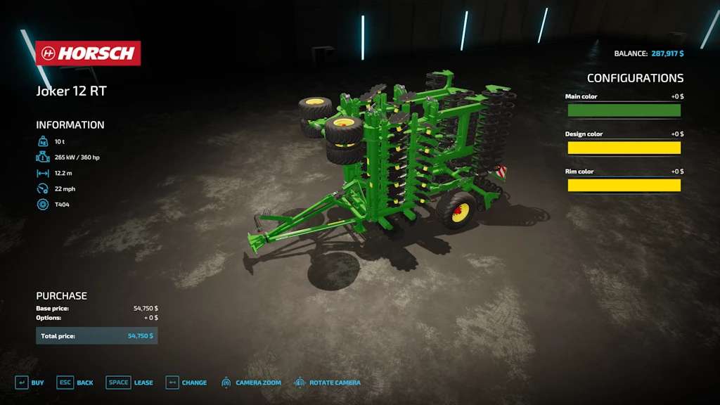 FS 22 – Horsch Joker 12RT Rust Edition V1.0 Modu