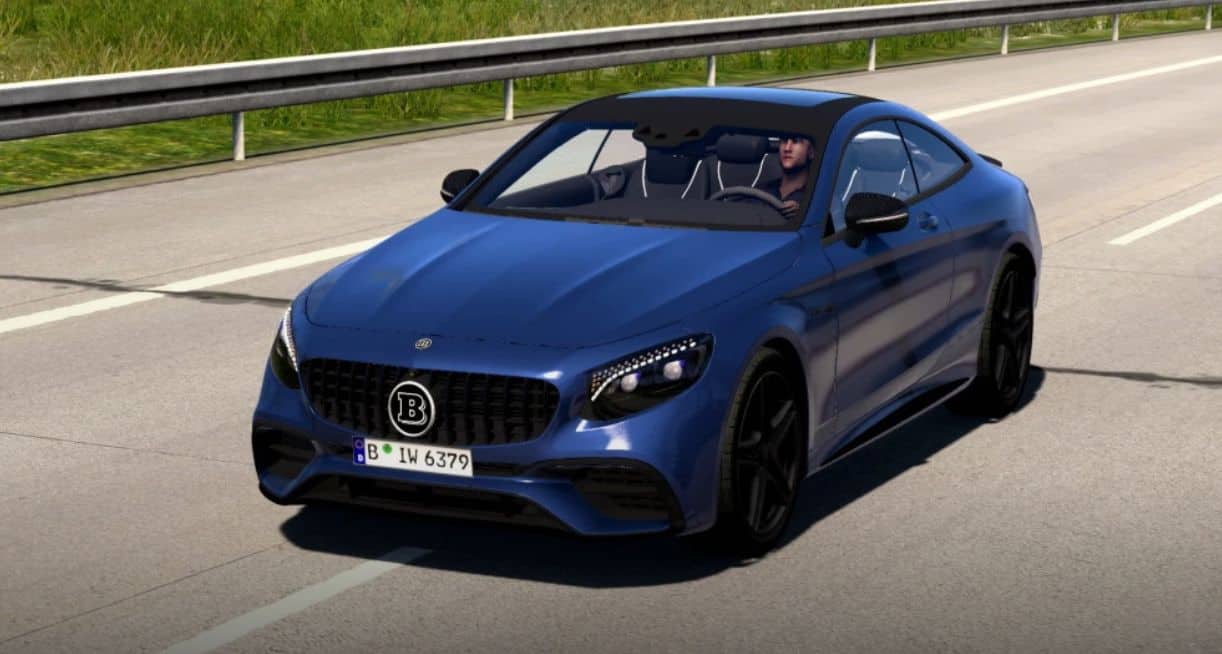 ETS 2 – Mercedes AMG S63 Coupe Brabus 800 2019 V1.0 Modu – 1.51