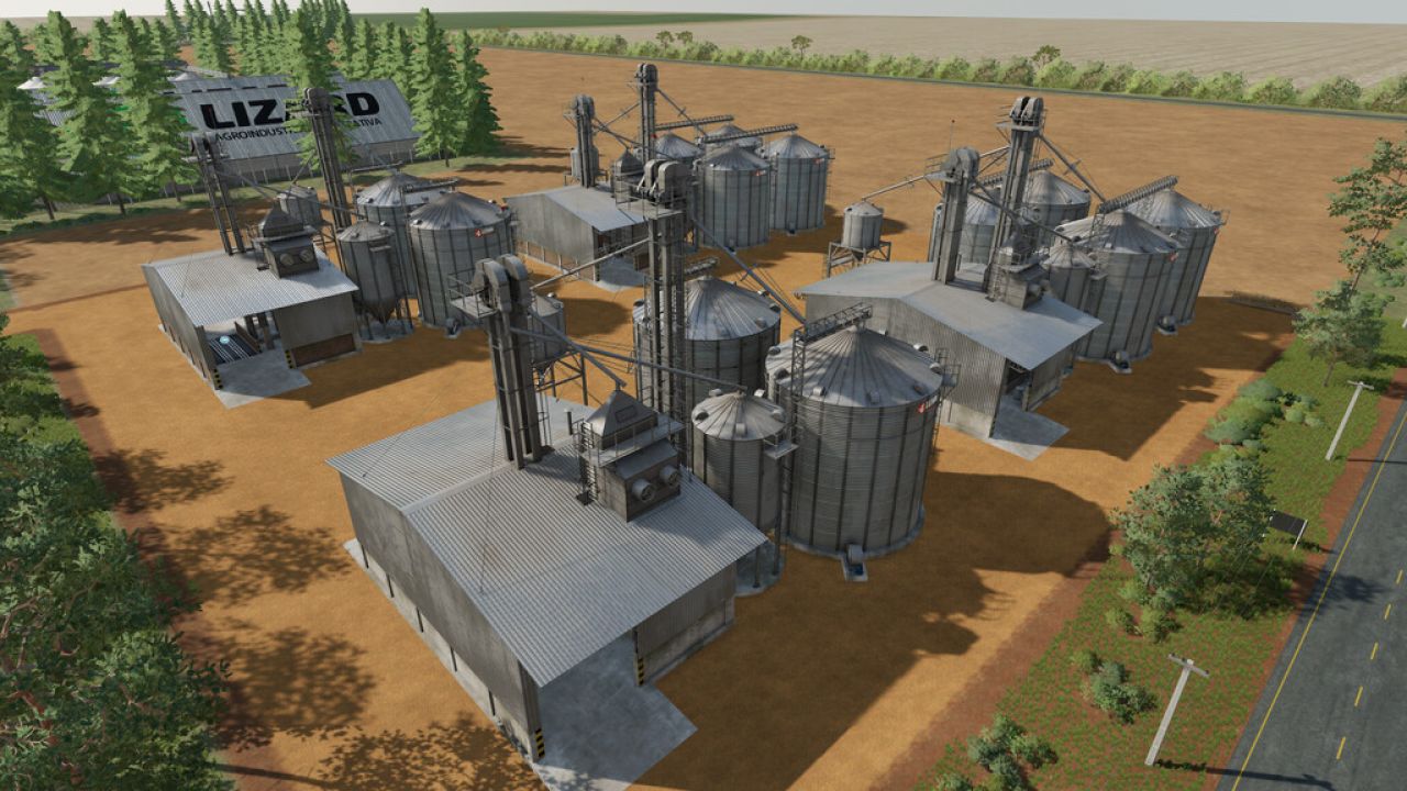 FS 22 – Lizard Medium Silos Pack V1.0 Modu