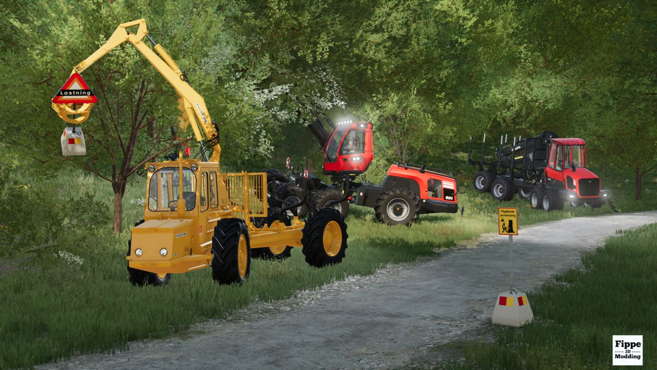 FS 22 – Swedish Construction Sign Pack V1.0 Modu