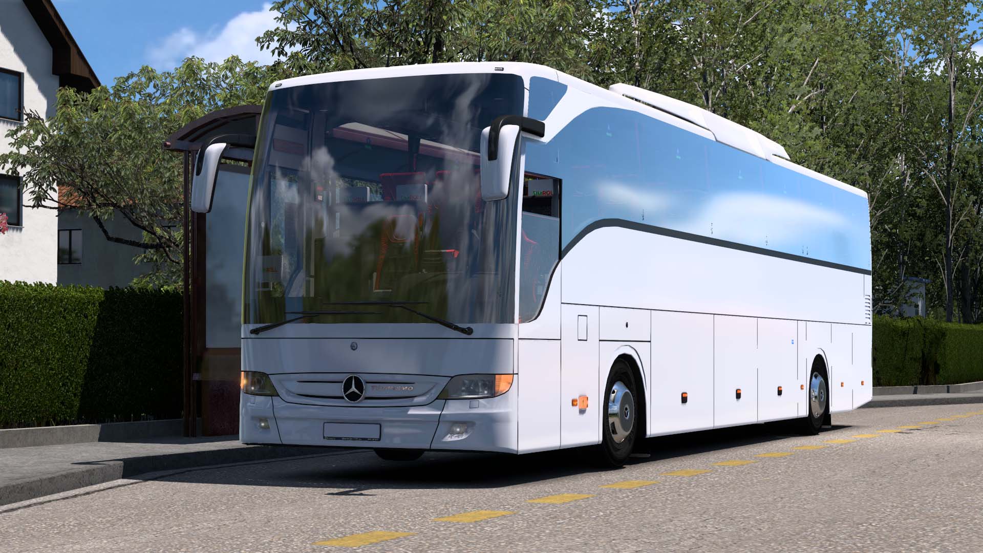 ETS 2 – Mercedes Benz Tourismo 16 RHD & Relax Modu – 1.50