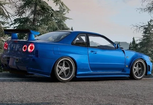 BeamNG Drive – Nissan Skyline R34 HQ BNG Modu