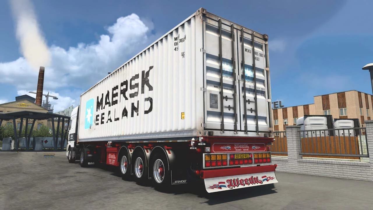 ETS 2 – Weeda D-Tec Container Dorse Modu – 1.50