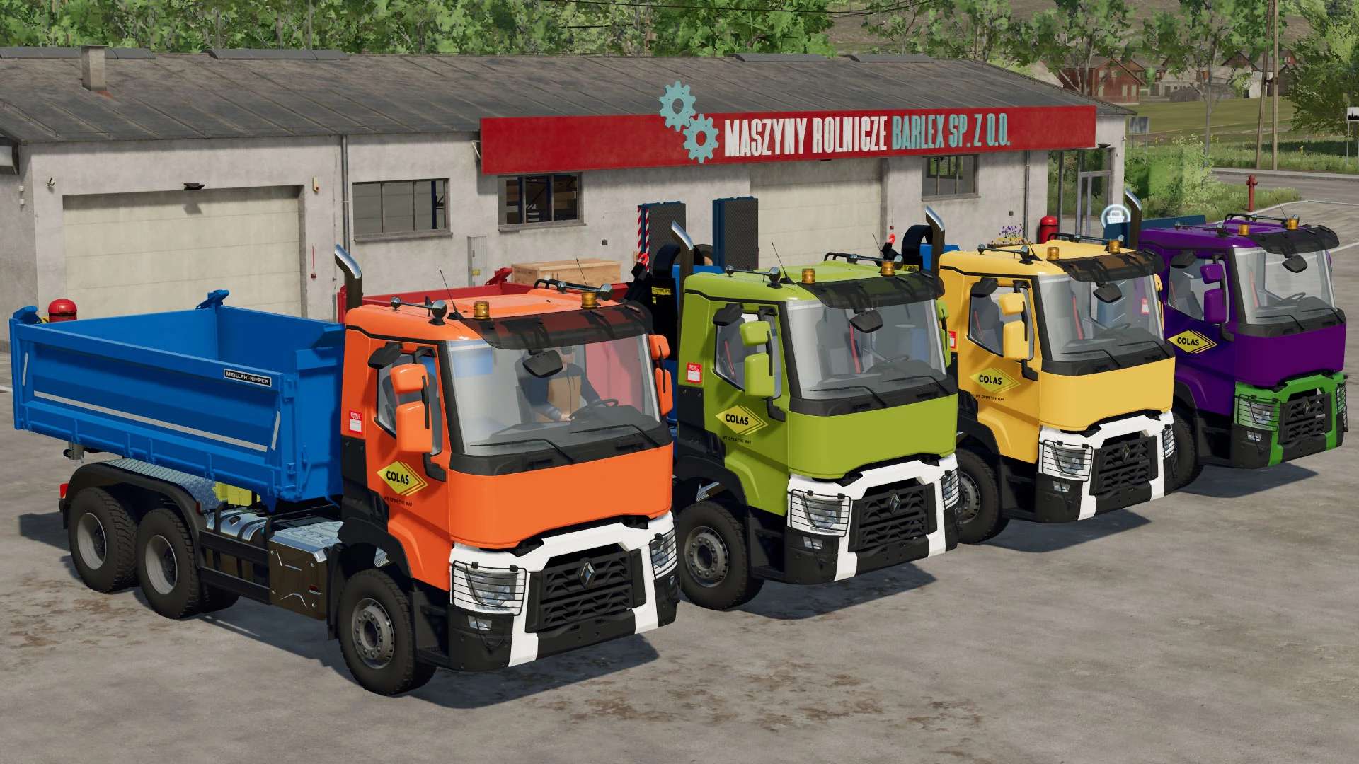 FS 22 – Renault C480 Colas & Eurovia Edition Trucks Pack V1.0 Modu