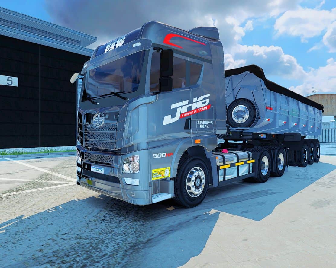 ETS 2 – JH6 Faw Eletrico Modu – 1.51