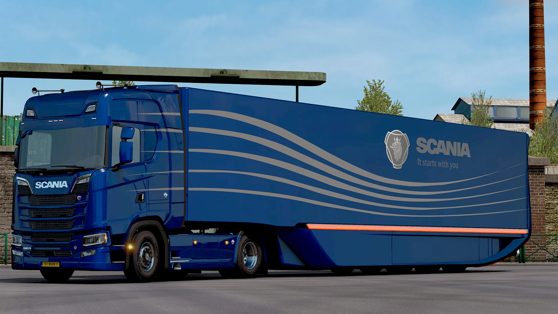 ETS 2 – Mercedes AeroDynamic Dorse V1.4.9 Modu – 1.51