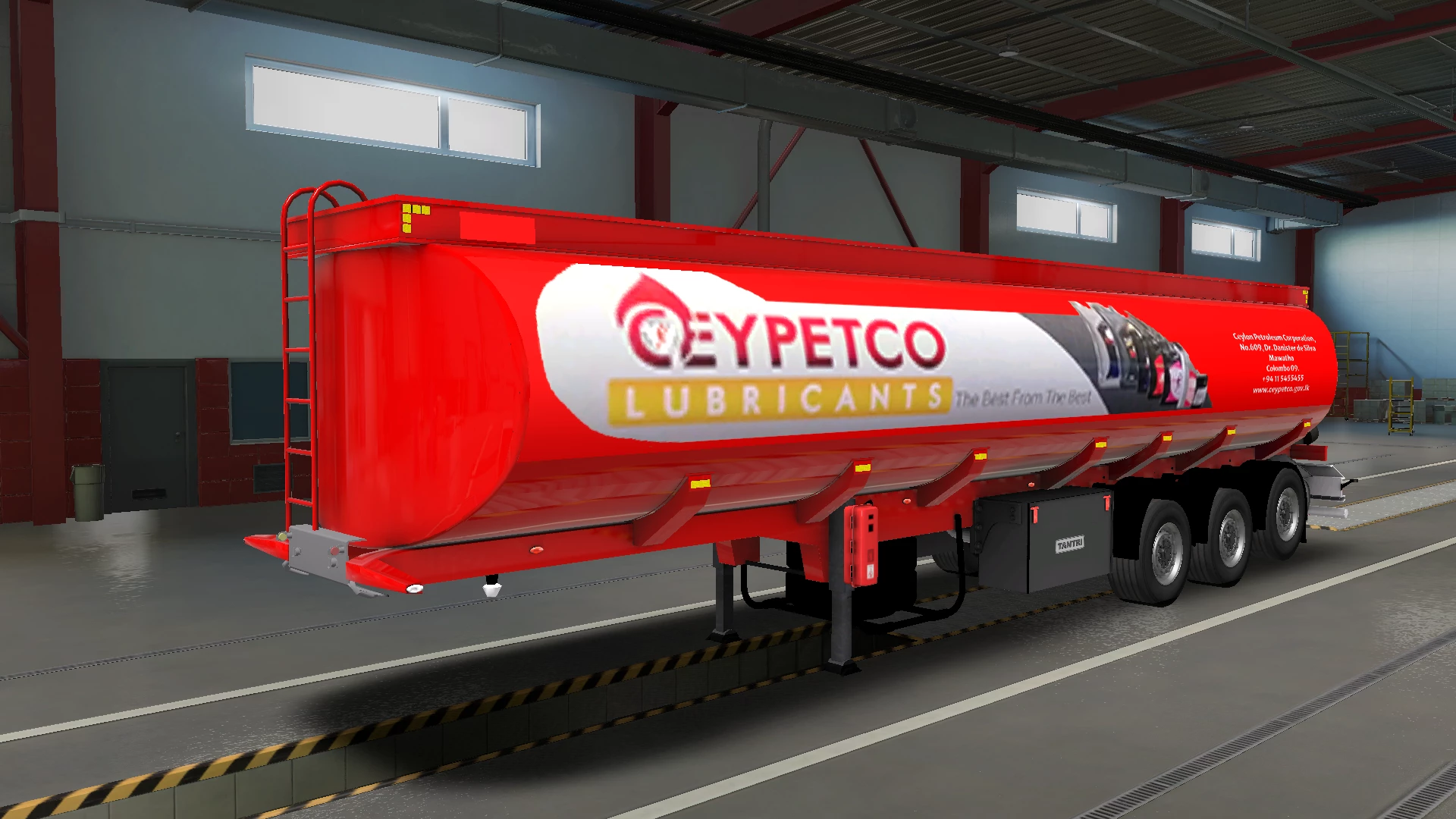 ETS 2 – Ceypetco Yakıt Tankı V1.0 Modu – 1.51