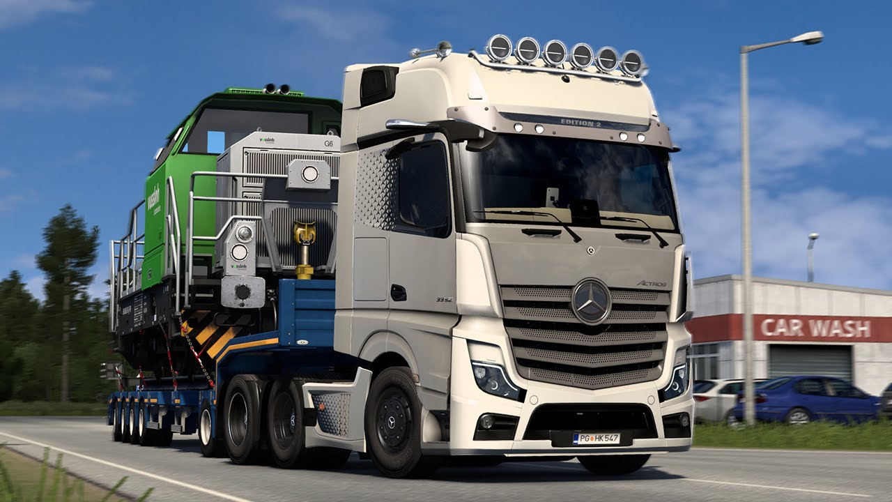 ETS 2 – Mercedes Benz New Actros Modu – 1.51