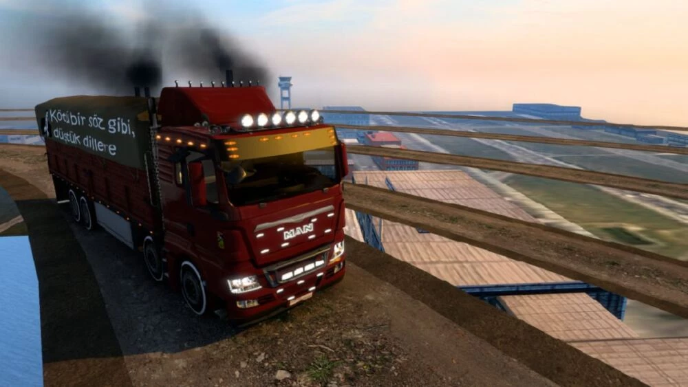 ETS 2 – MAN TGX 8×2 Kırkayak Modu – 1.51