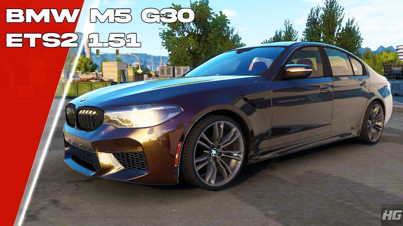 ETS 2 – Bmw 5 Series G30 M5 Tech Modu – 1.51