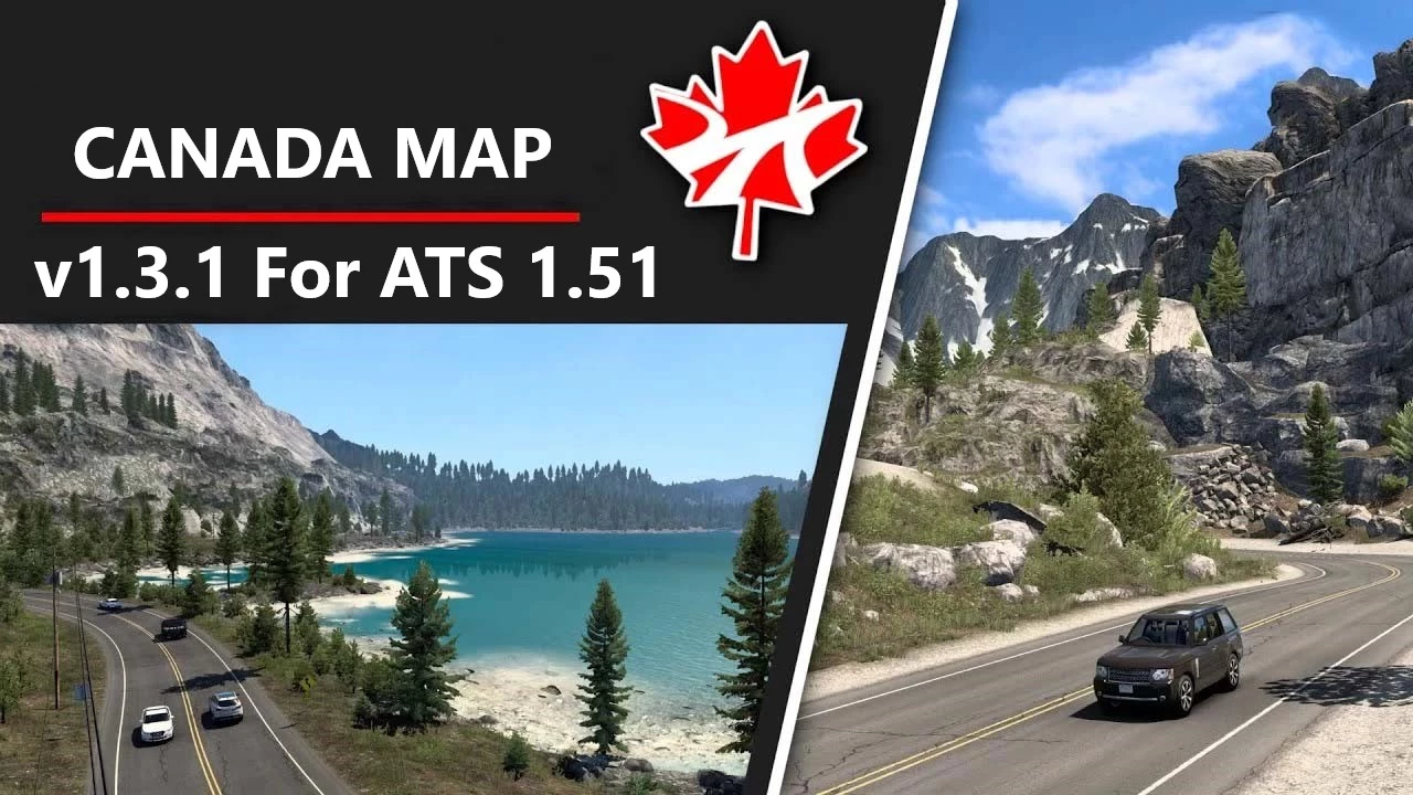 ATS – Kanada Haritası V1.3.1 Modu – 1.51