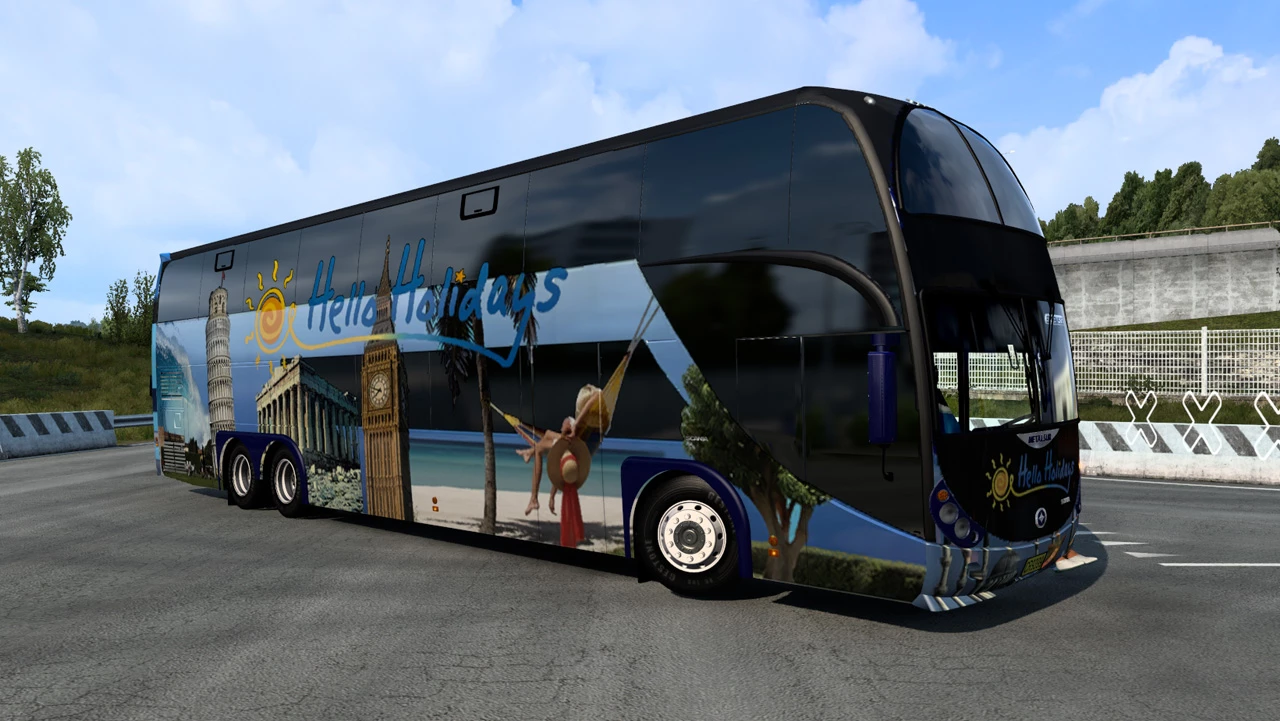 ETS 2 – BigBus Trafik Paketi V2.0.8 Modu – 1.51