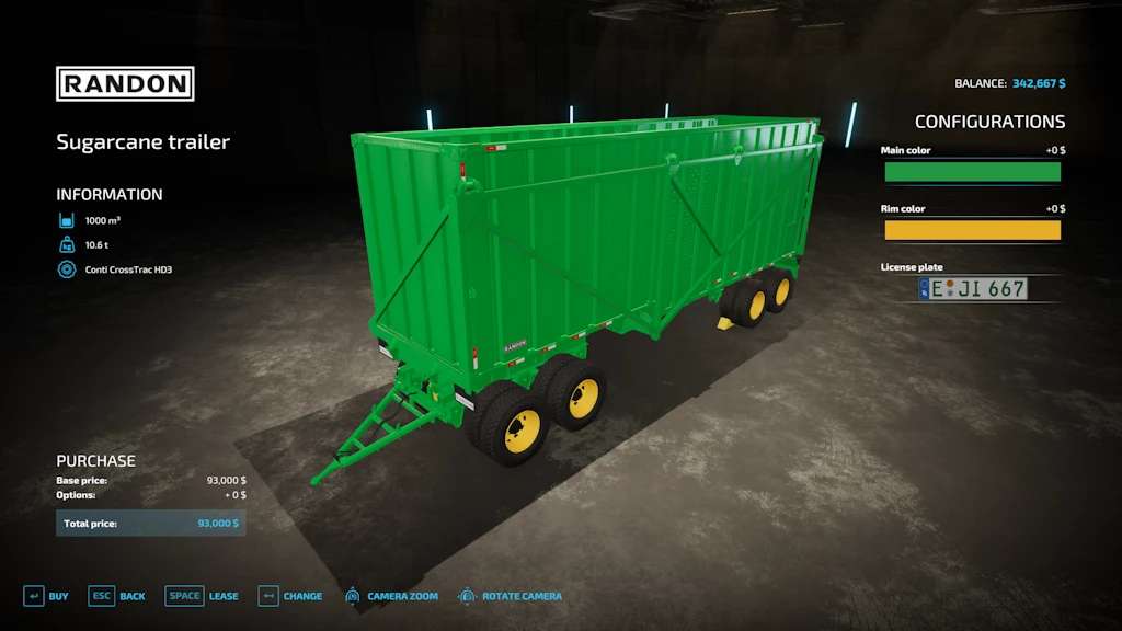 FS 22 – Randon Canavieiro Pack V1.0 Modu