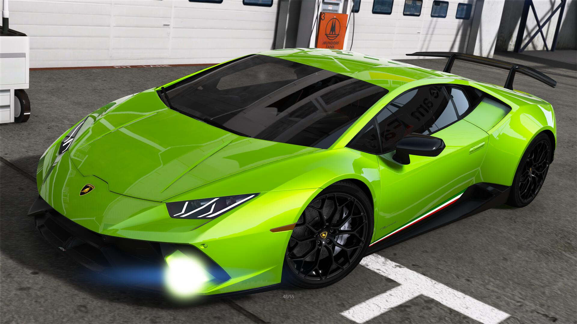 GTA 5 – 2018 Lamborghini Huracan Performante V1.3.3 Modu [Add-On | Replace]