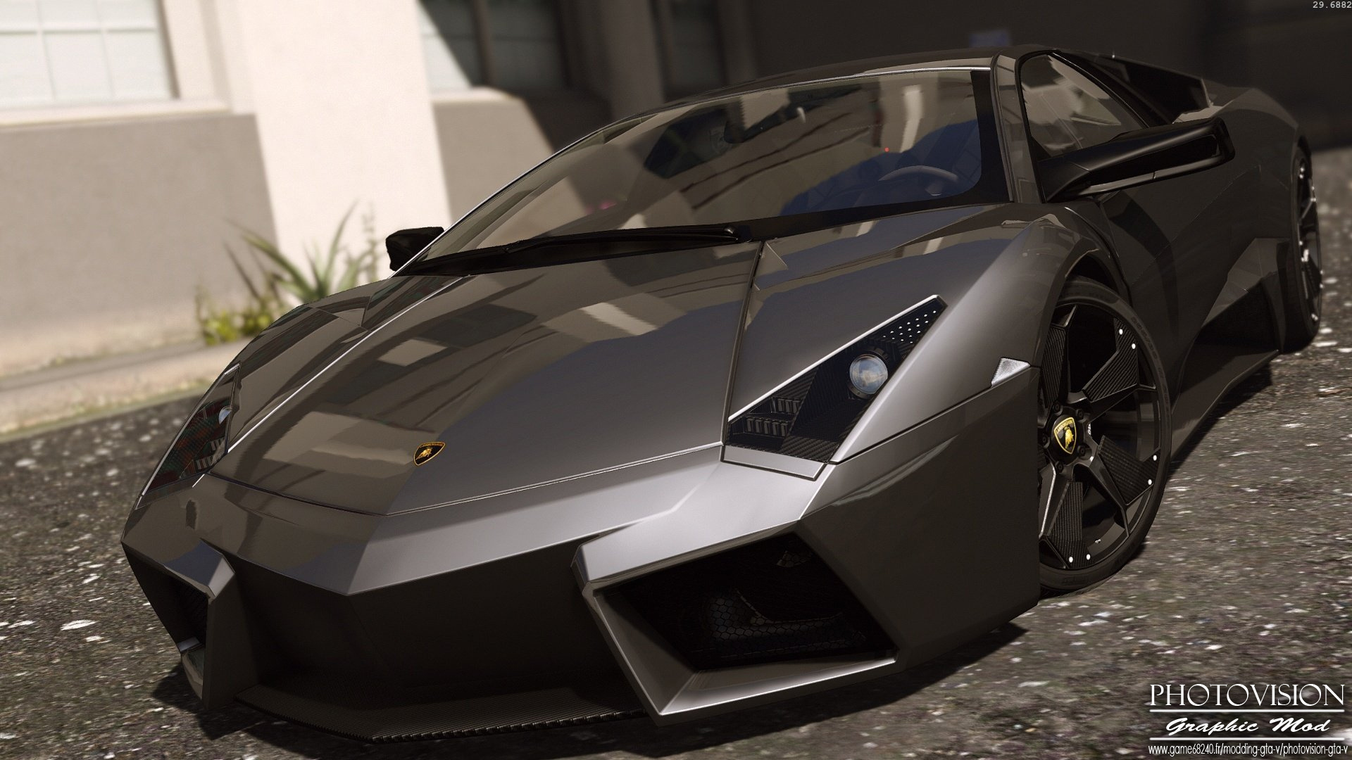 GTA 5 – Lamborghini Reventon Autovista V12.0 Modu [Replace | Wipers | Template | Wings + Spoiler | Tuning]