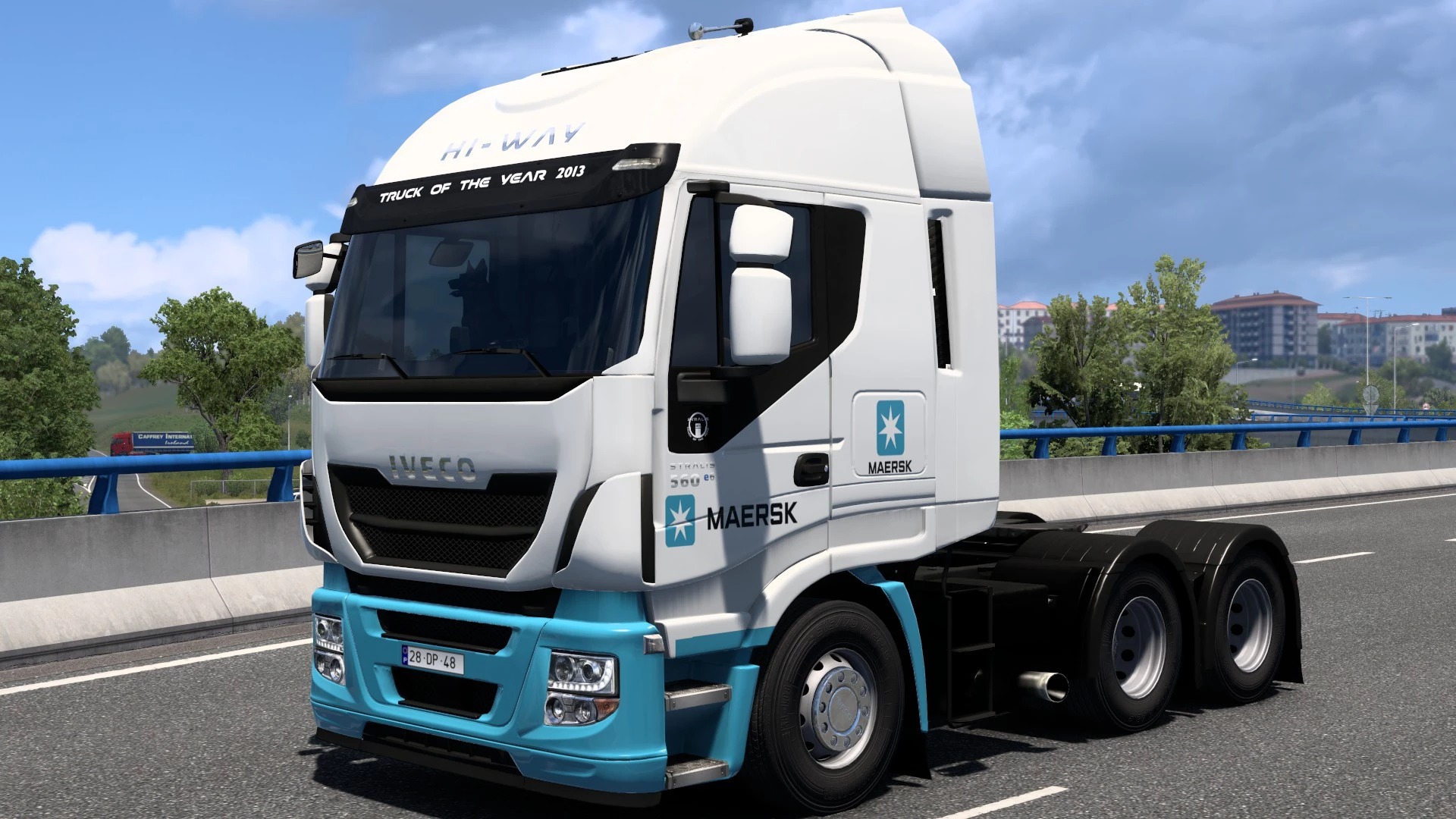 ETS 2 – Maersk Iveco Hi-Way Kaplaması V1.0 Modu – 1.51