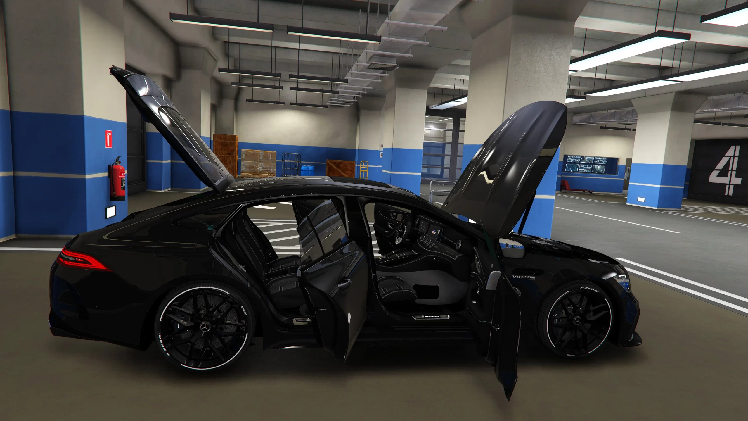 GTA 5 – Mercedes AMG GT63 S Coupe V1.2 Modu [Add-On | OIV | Tuning]