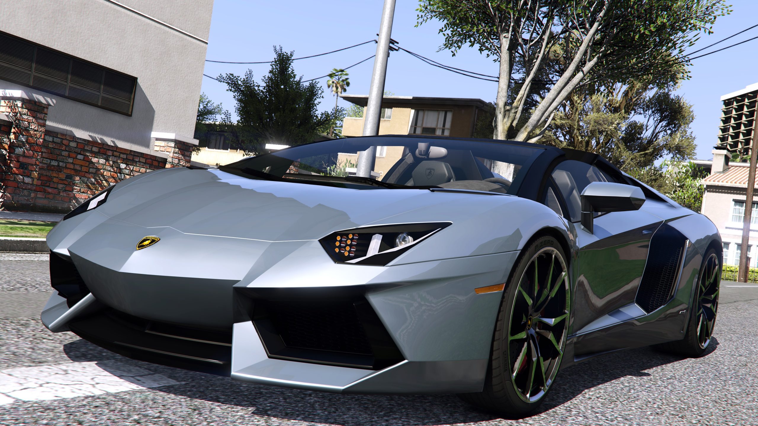 GTA 5 –  2013 Lamborghini Aventador LP700-4 Roadster Modu [Add-On | Tuning | Liveries]