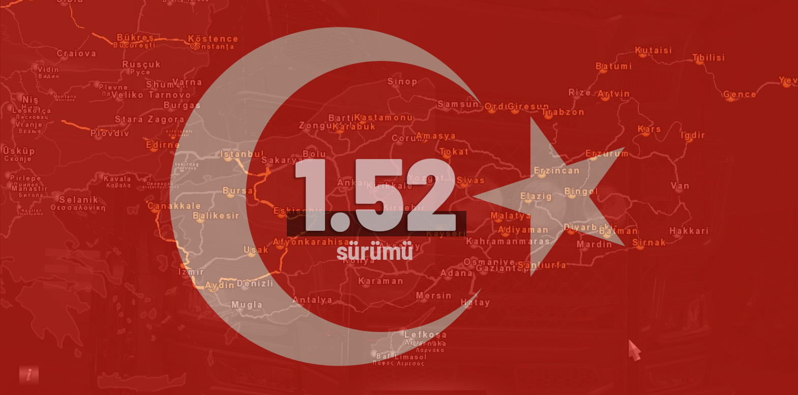 ETS 2 – 2K24 Türkiye Haritası Modu – 1.52