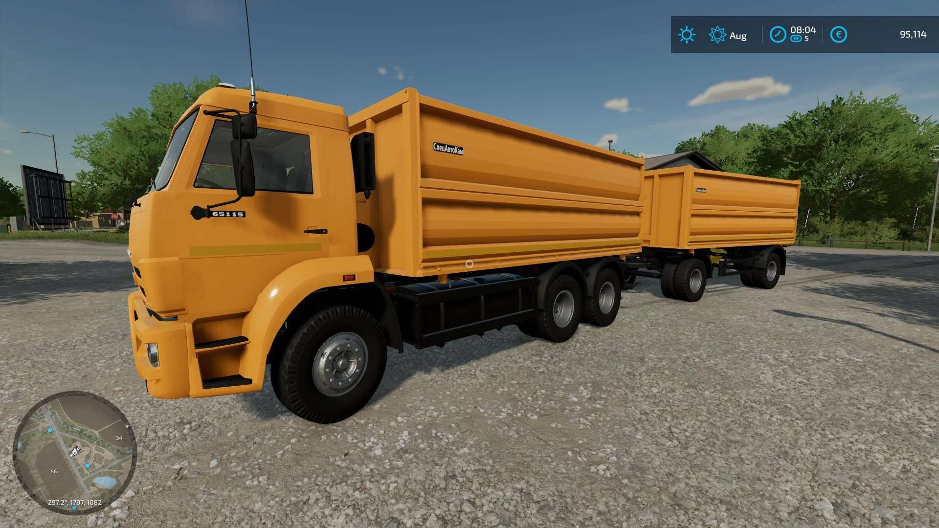 FS 22 – Kamaz 65111 A V1.0 Modu