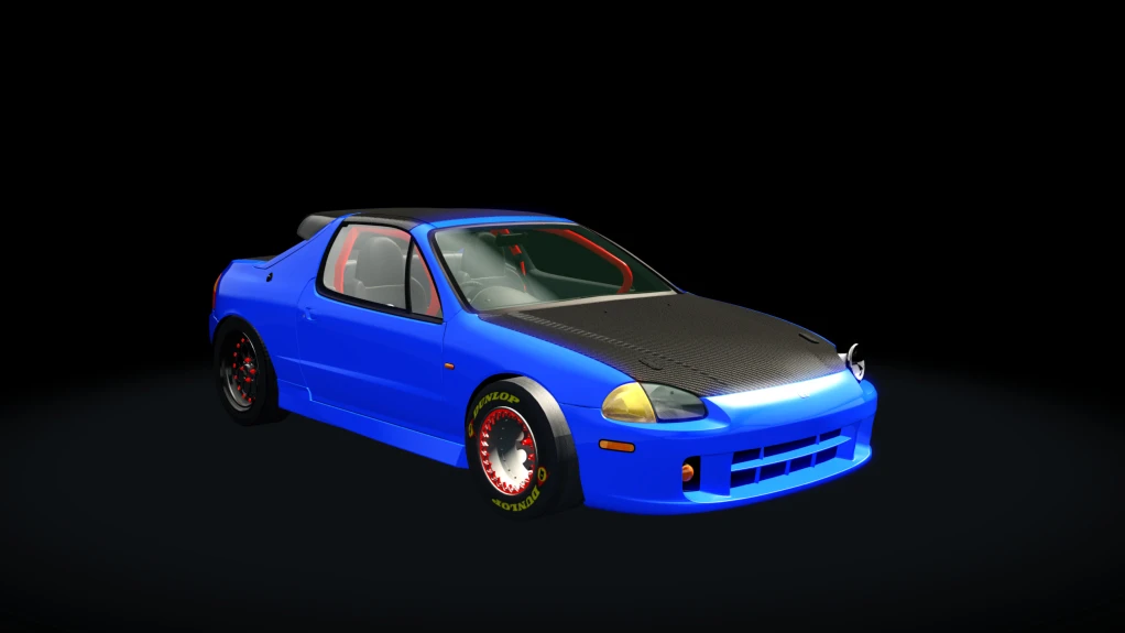 Assetto Corsa – H1 Drag Honda Del Sol Modu