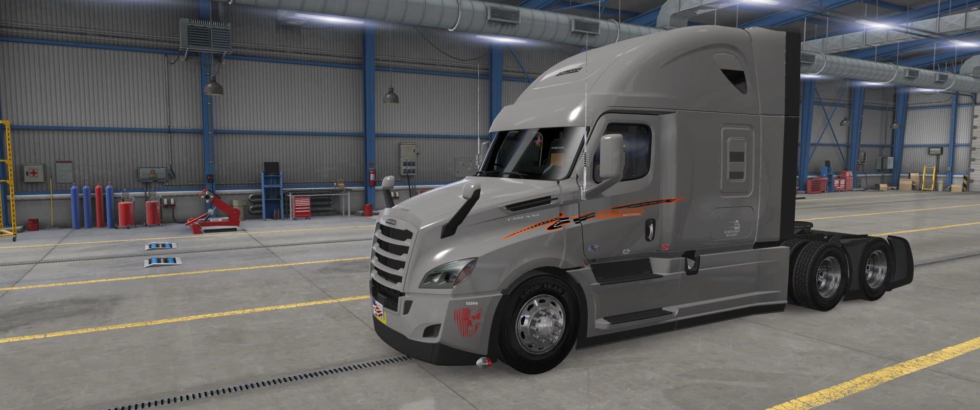 ATS – Schneider Cascadia Skin 72 RR V1.0 Modu – 1.51