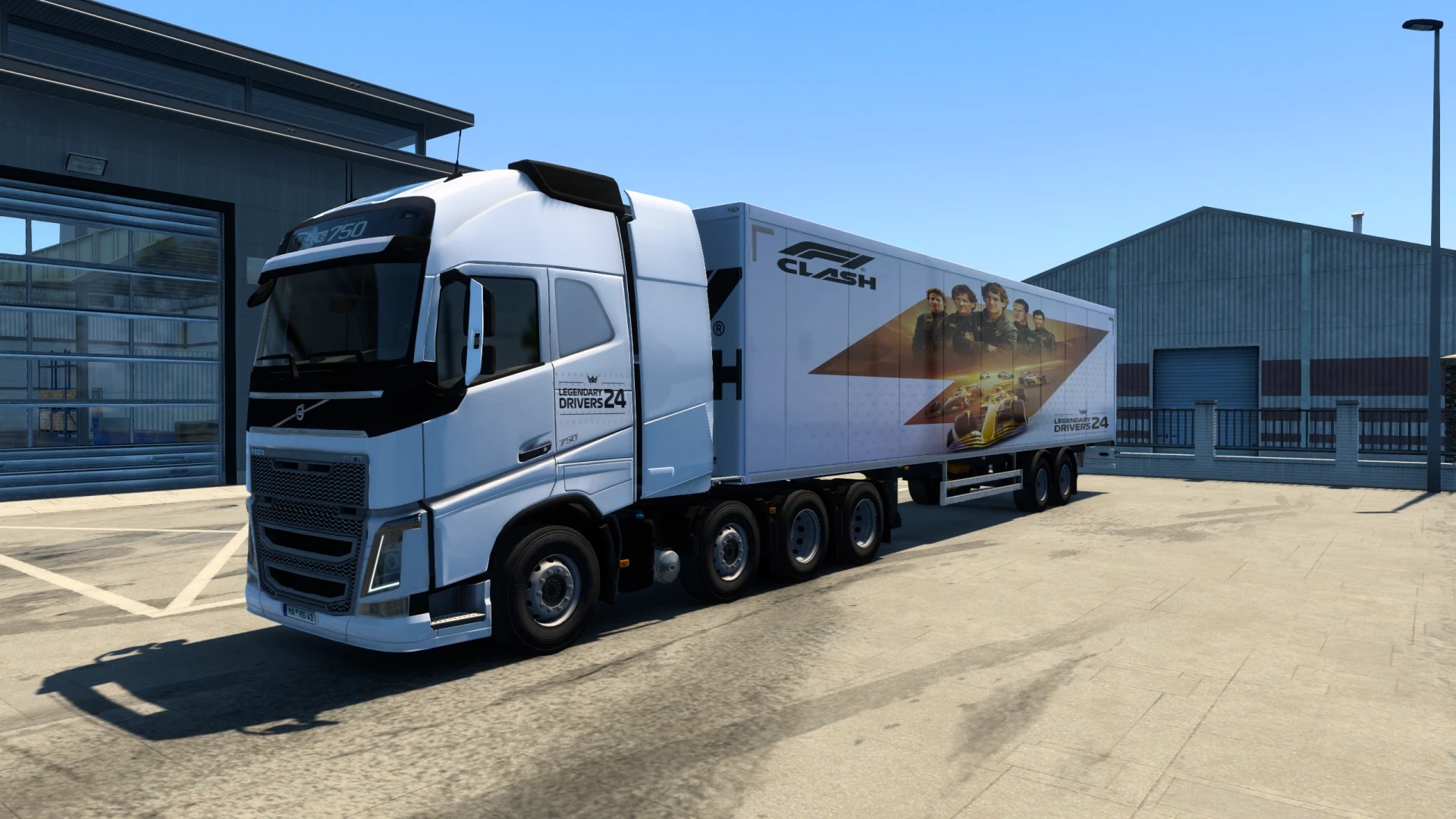 ETS 2 – F1 Legendary Skin V0.1 Modu – 1.51