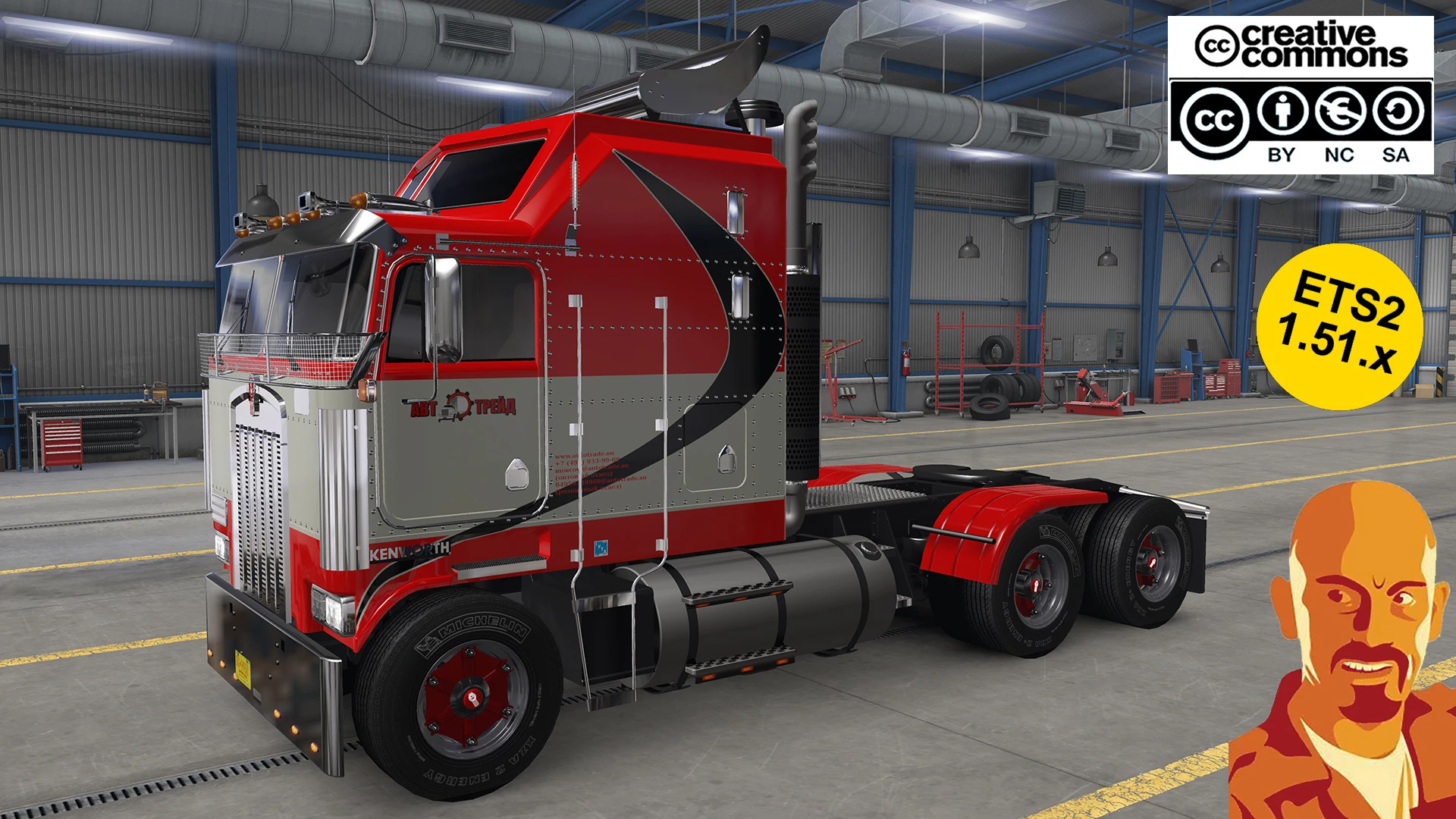 ETS 2 – Kenworth K100 V6.1 Modu – 1.51