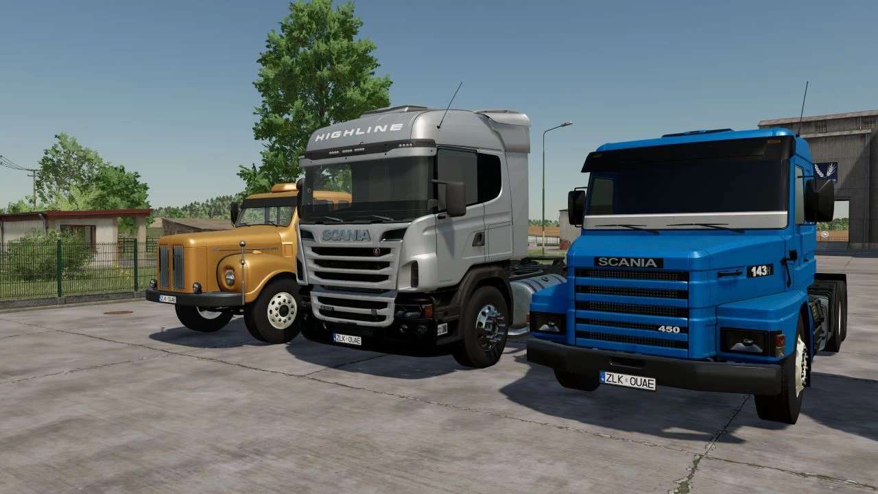 FS 22 – Old Generation Scania Pack V1.0.0.5 Modu