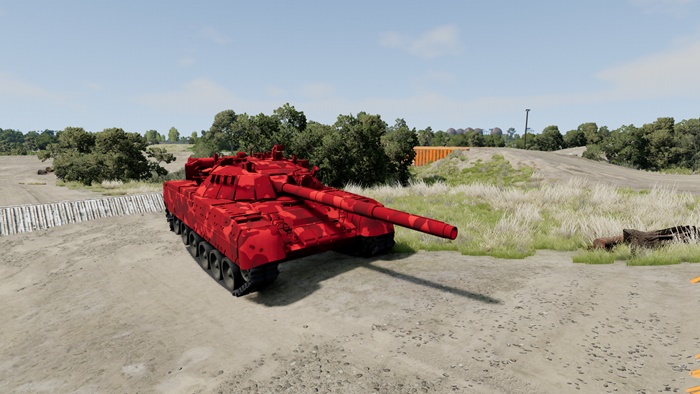 BeamNG Drive – T-80U Tank V5.2 Modu