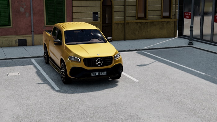 BeamNG Drive – Mercedes X-Class Pickup Modu