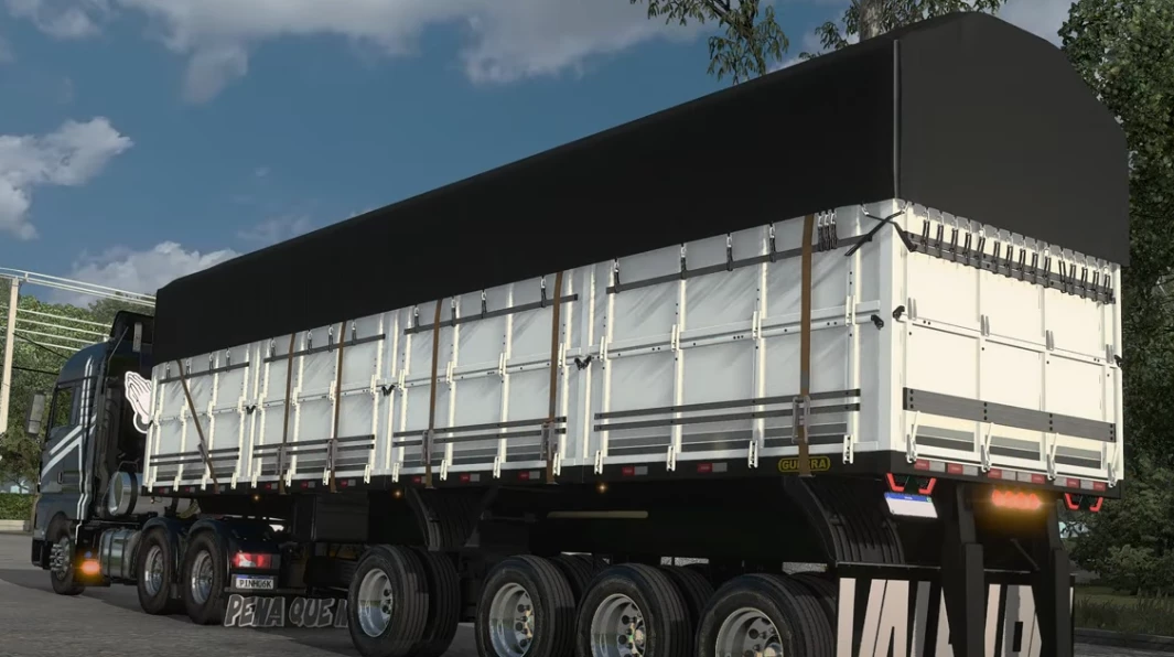 ETS 2 – Reboque Granel Guerra 4 Patas Modu – 1.51